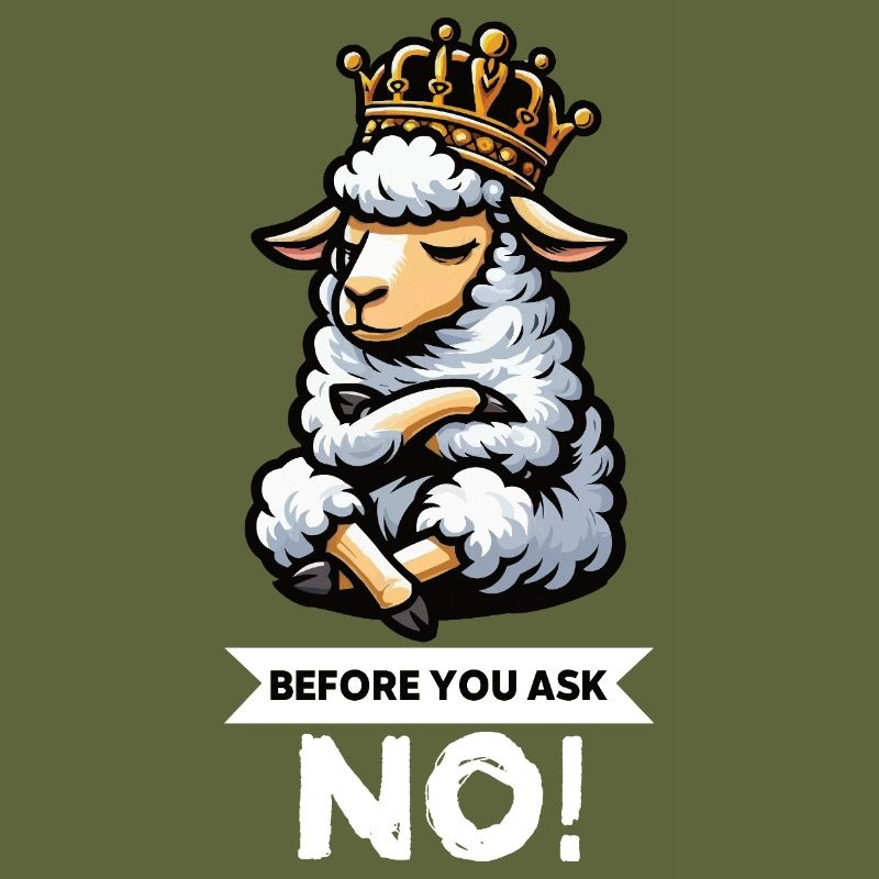 Before You Ask Schaf Schafe Schäfer Schafhalter 