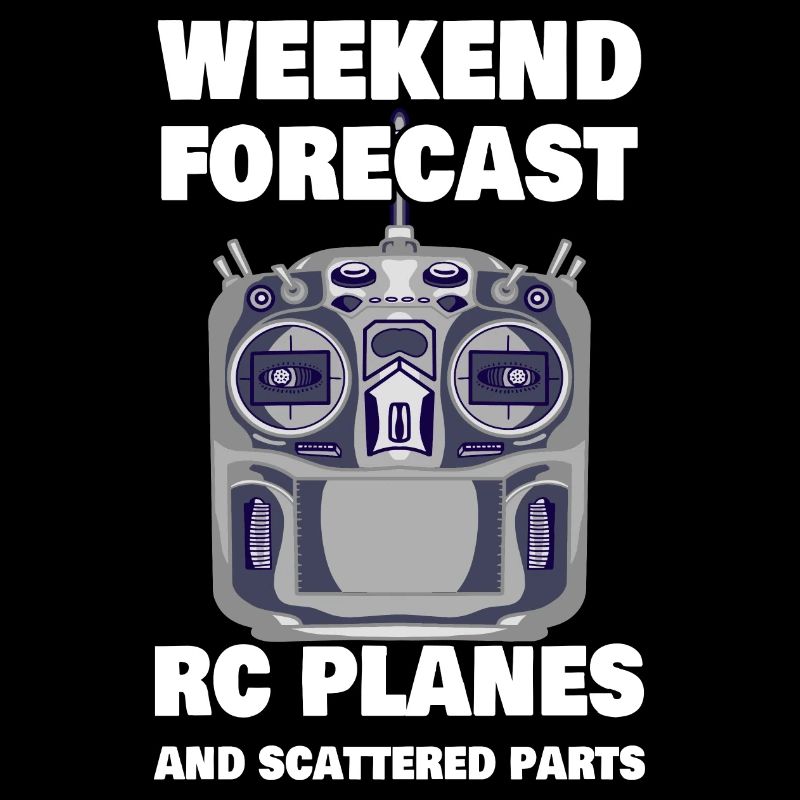 RC Pilot Weekend Forecast Funny RC Plane Airplane