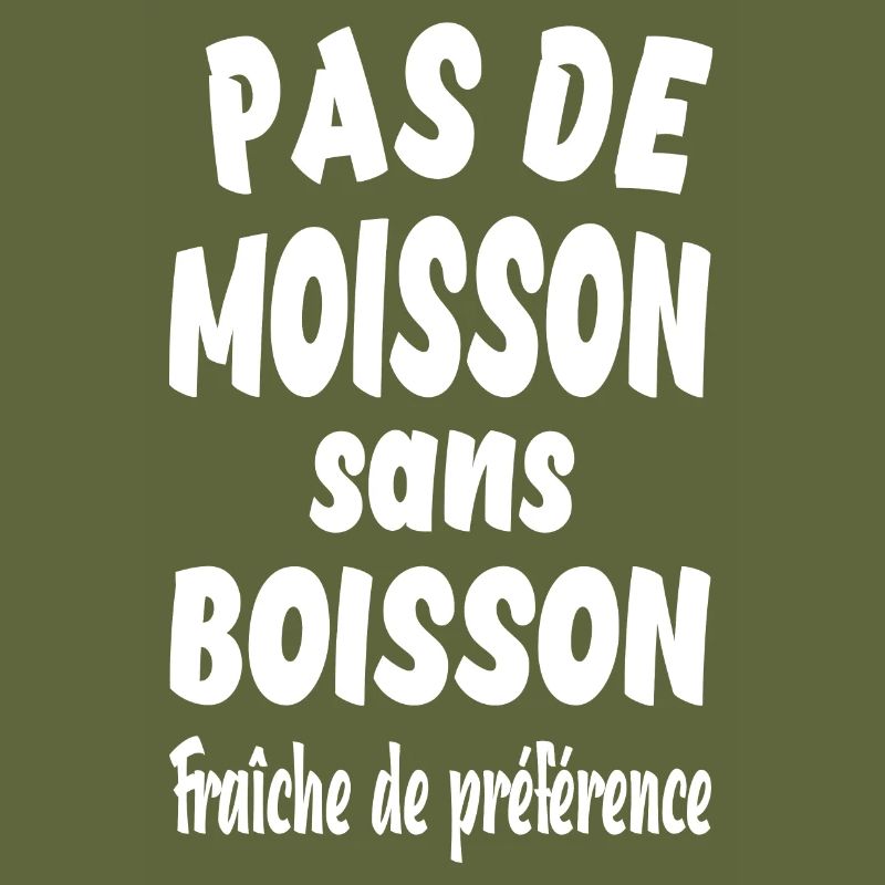 Pas de moisson sans boisson fraîche de préférence