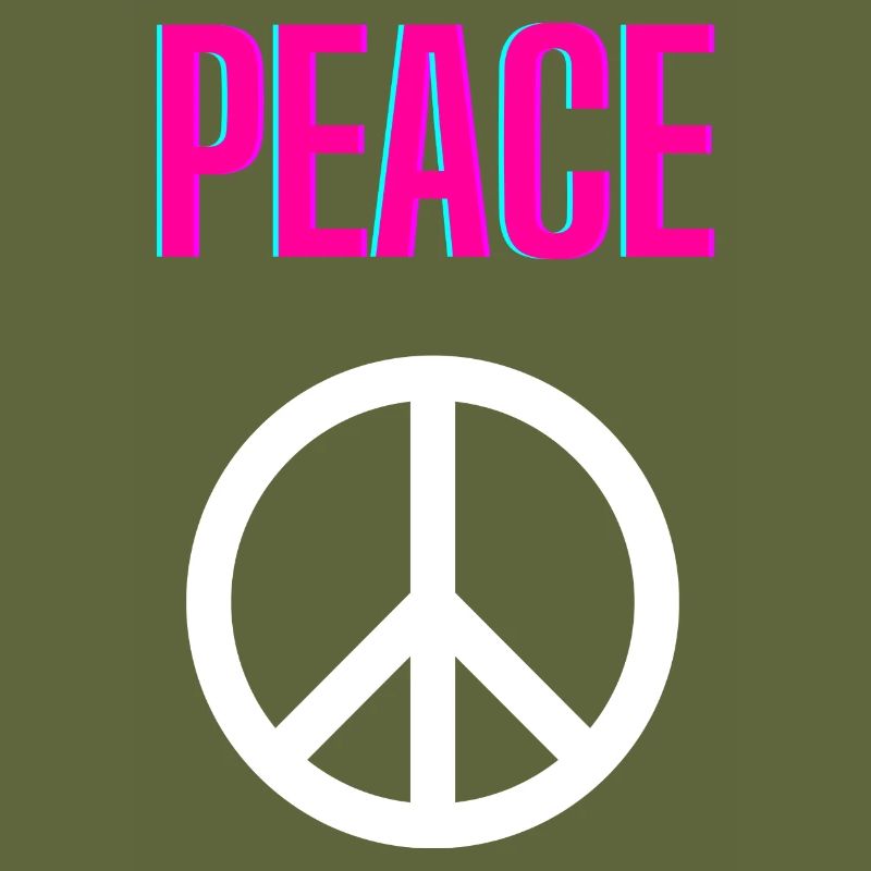 Peace - Delay - Front only