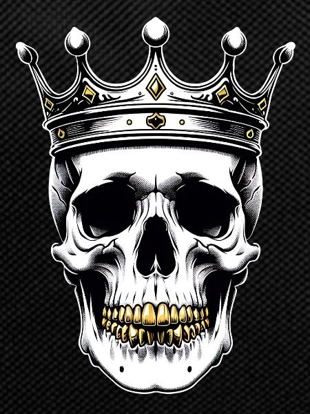 Skull with Crown Skull King