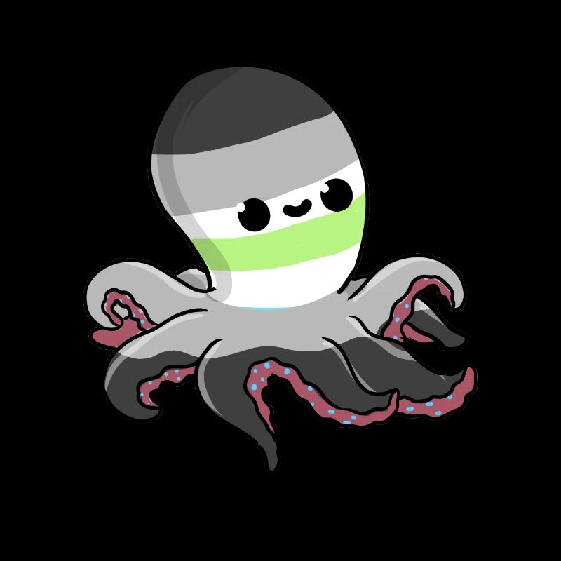 Agender Octopus Agender Pride