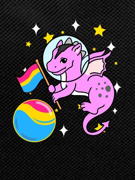 Dragon Astronaut Pan Pride