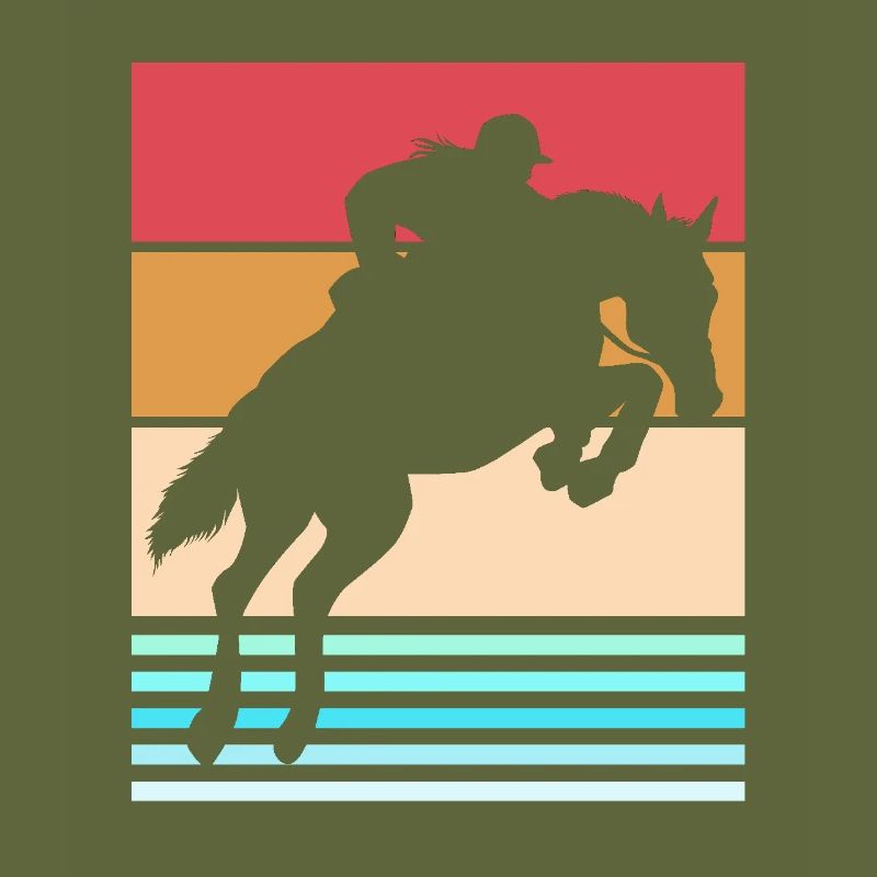 Springreiten Springpferd