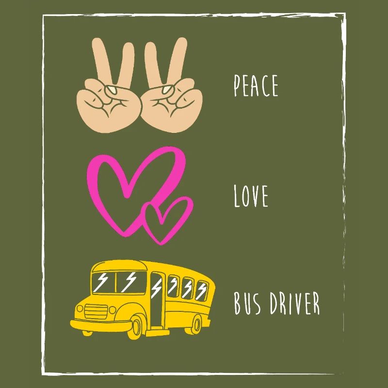 Schulbusfahrer Schulbus