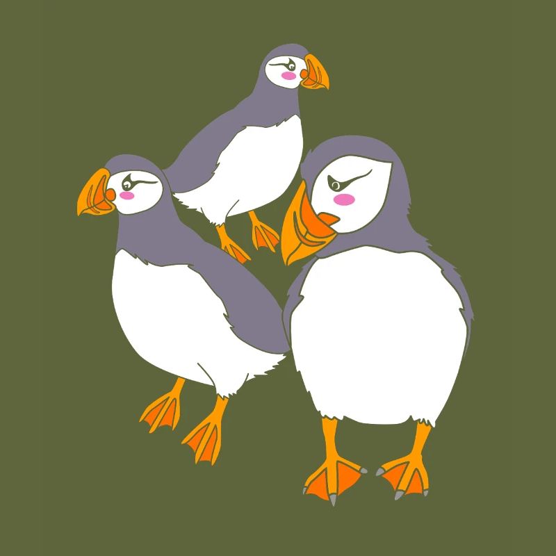 Papageientaucher Puffin