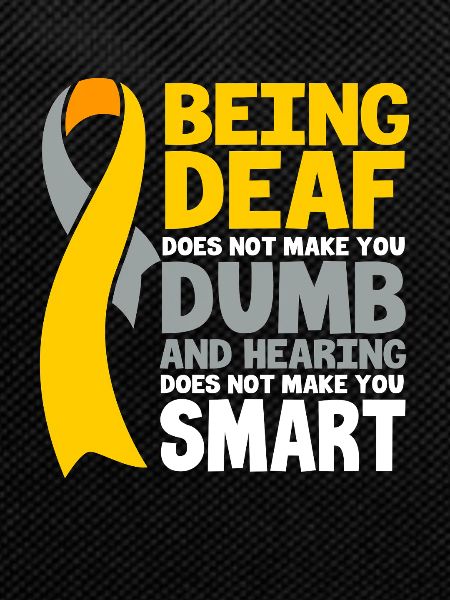 Deaf Deaf Deaf Sign Language