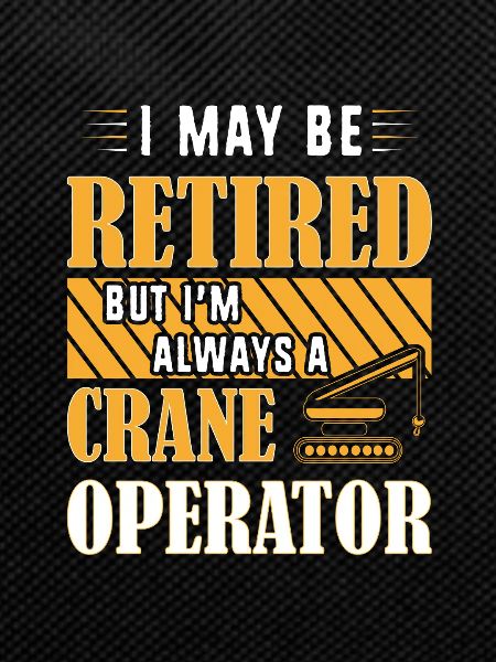 Crane operator crane