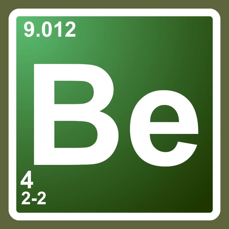 BE - Élément de chimie du béryllium 4