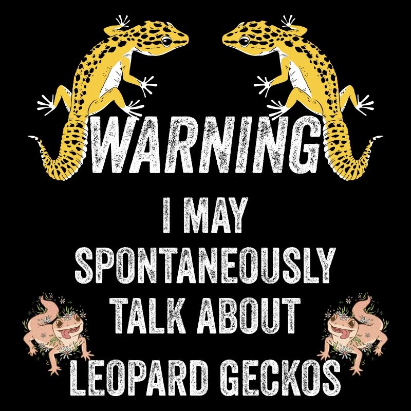 Warnung kann spontan über Leopardgecko sprechen