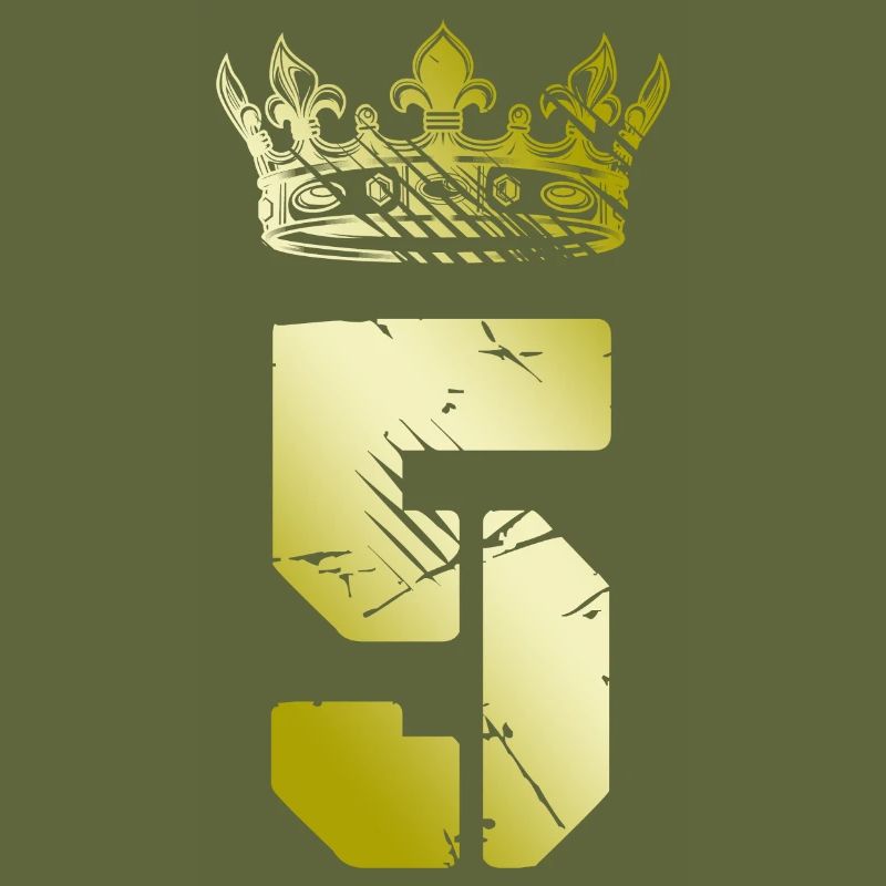 5 Number crown