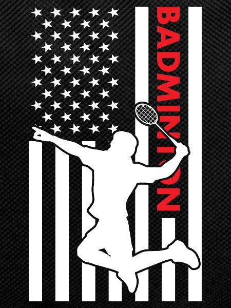 Sport Us Flag Badminton