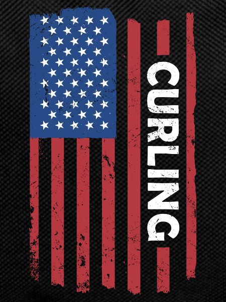 Sport Us Flag Curling