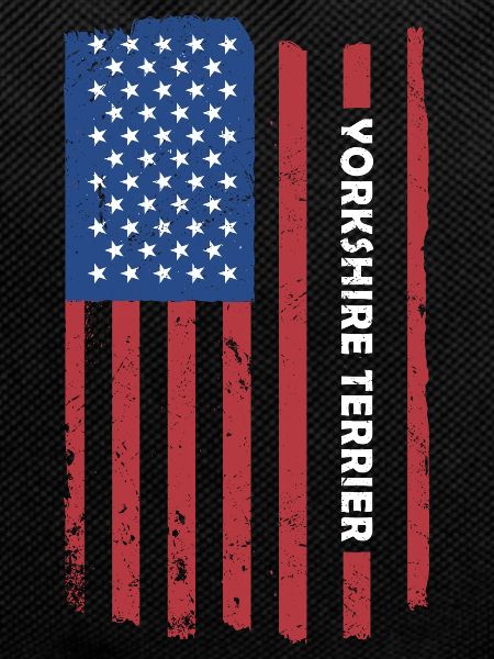 Yorkshire Terrier Us Flag