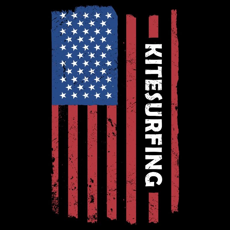 Sport Us Flag Kitesurf