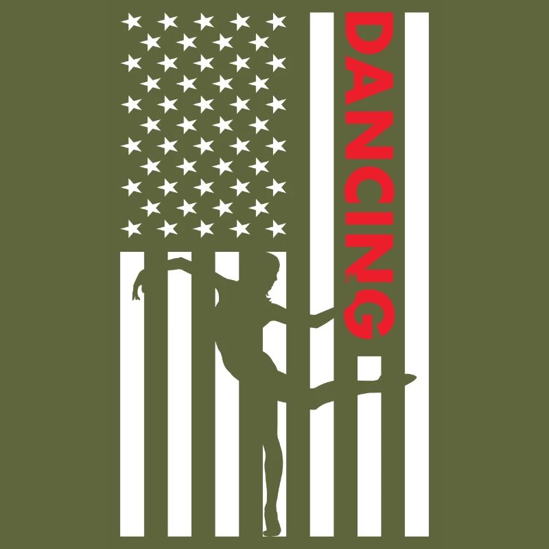 Danseur Us Flag Dancing