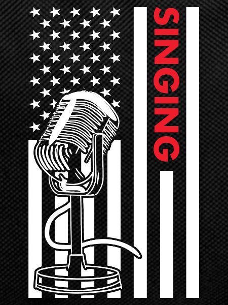 Singer Us Flag Singing