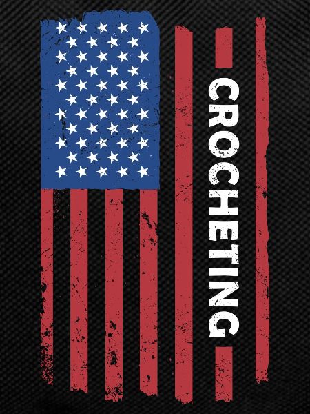 Crocheter Us Flag Crocheting