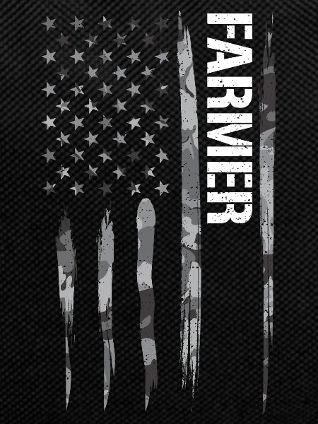 Farmer - American Flag