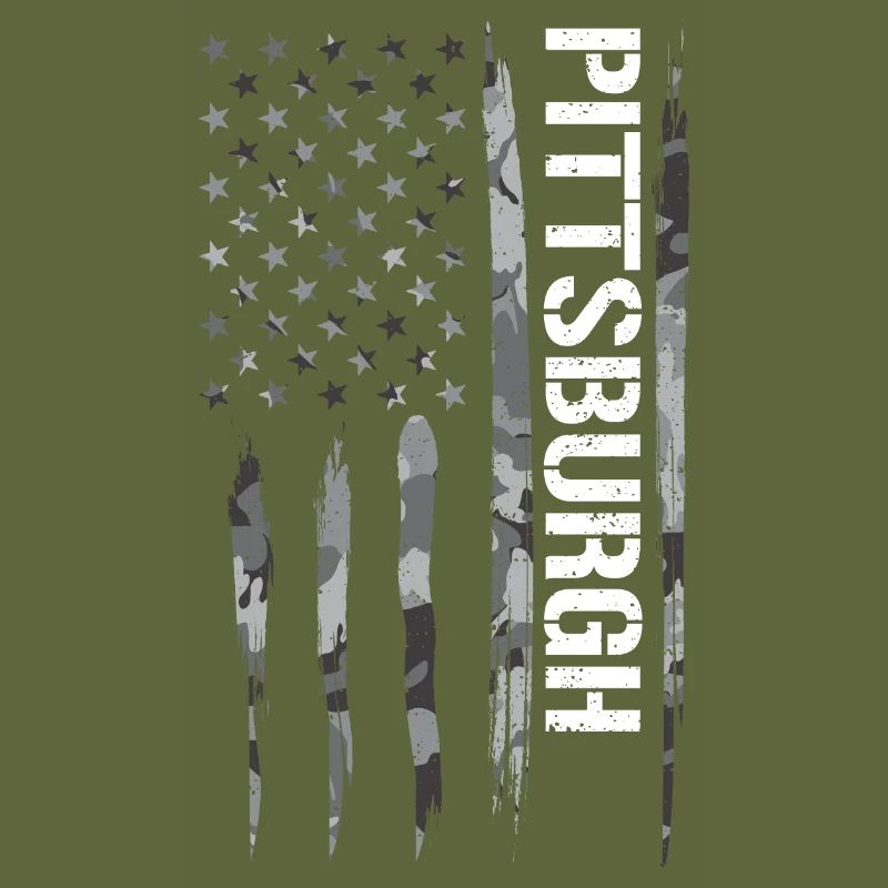 Pittsburgh - American Flag