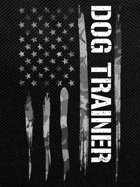 Dog Trainer - American Flag