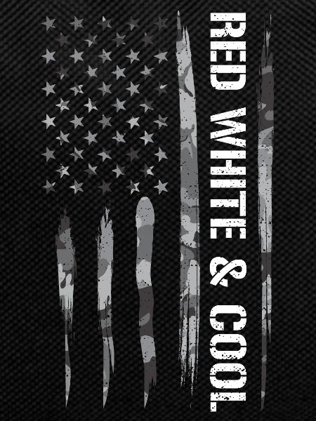 Red White & Cool - American Flag
