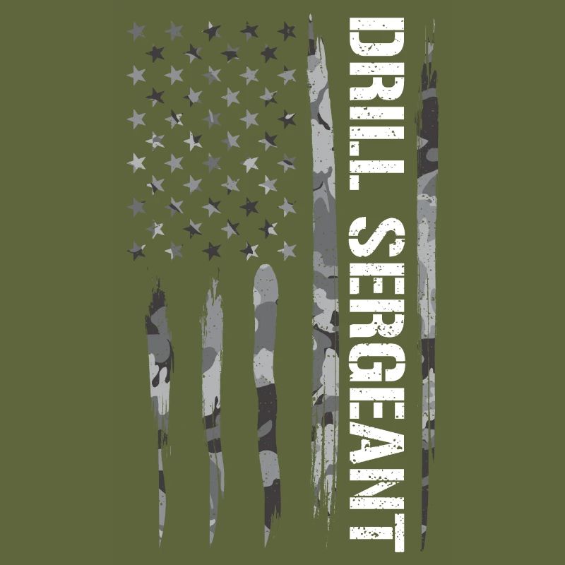 Drill Sergeant - American Flag