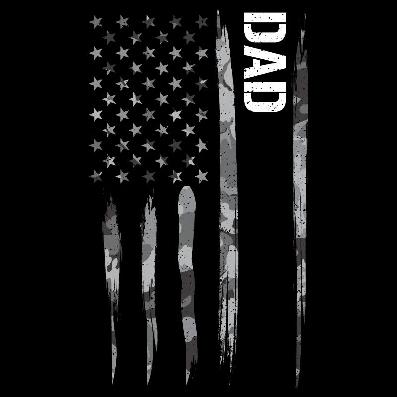 Papa - Drapeau américain