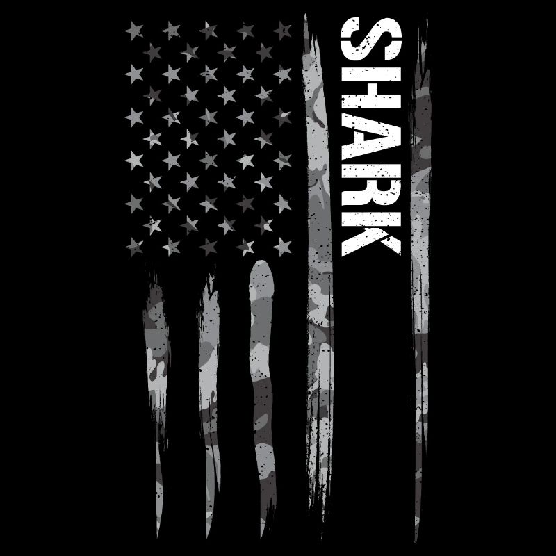 Shark - American Flag