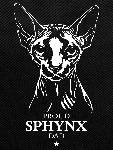 Sphynx Dad Cat Cats Wilsigns