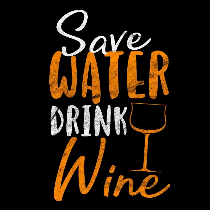 Spare water, drink wine