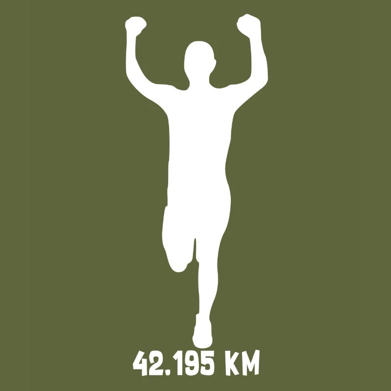 Marathon Runner 42.195 km