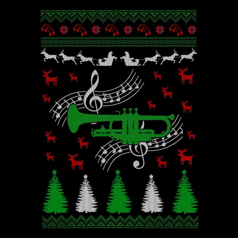 Trompette laid de Noël Jumper