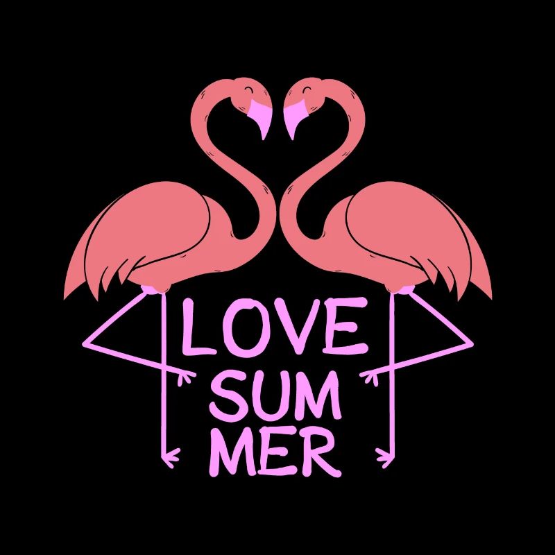 Flamingo Love Summer