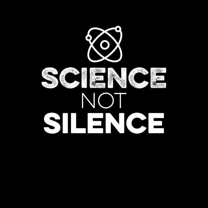 Science pas le silence avec Atom Tee - Keep Earth