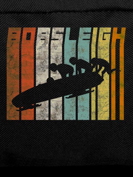 Retro Bob rider Bobsleigh