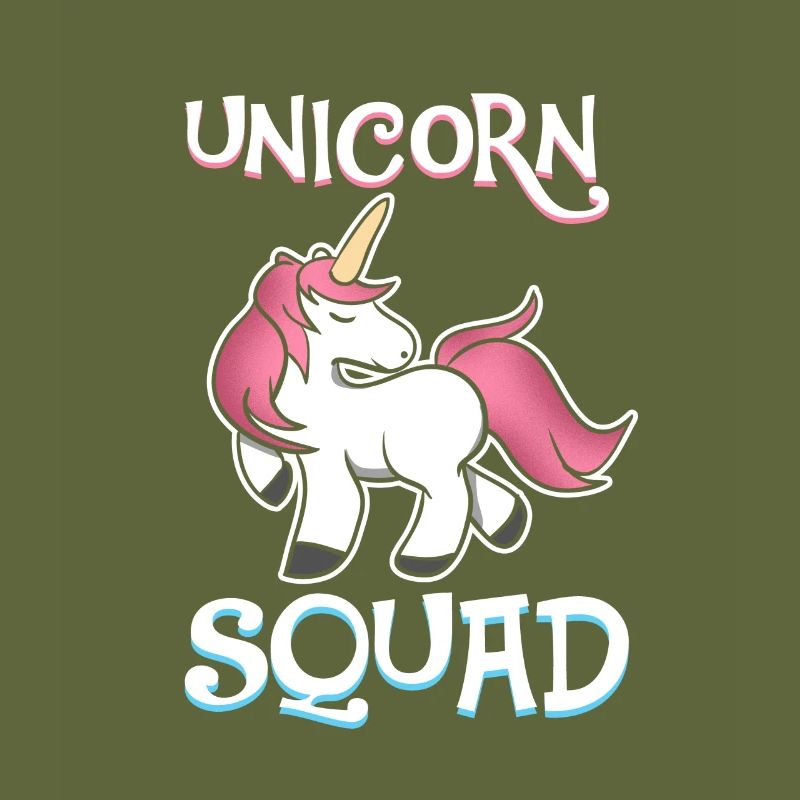 Einhorn Squad Shirt - Einhorn Geschenk