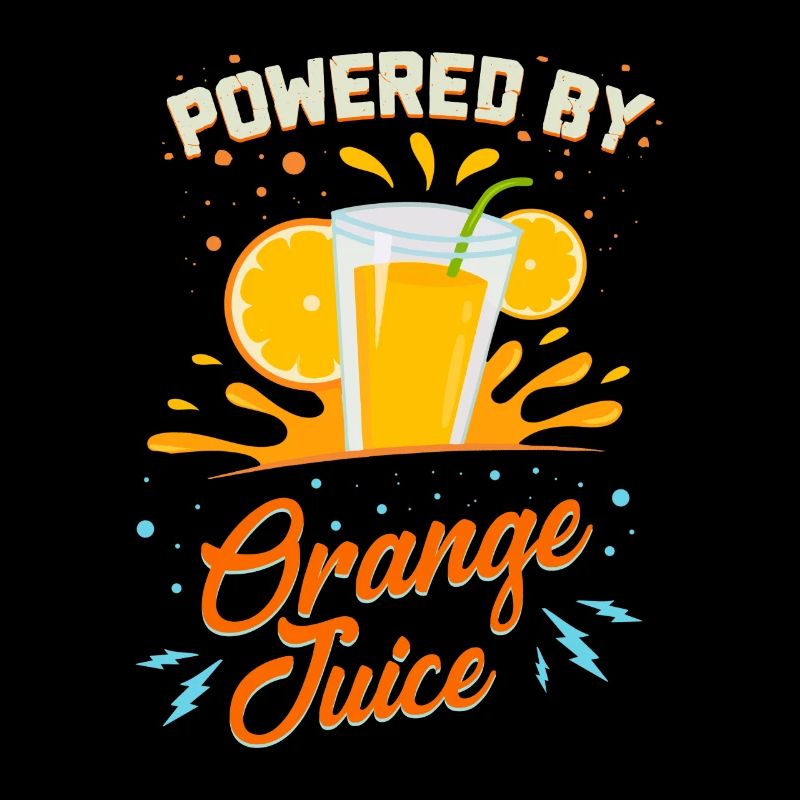 Funny Vegetarian: Powered By Orange Juice Gift