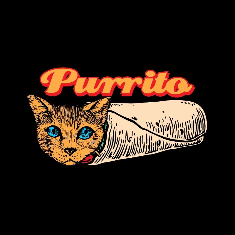 Chat Purrito Cadeau Cinco De Mayo Chat Bengal