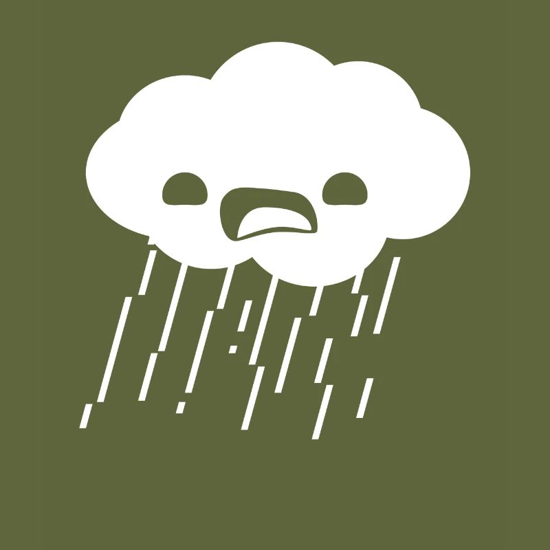 Rain Cloud Sad Feeling Gift Rain Crying