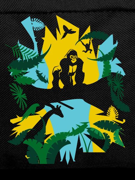 Jungle gorilla
