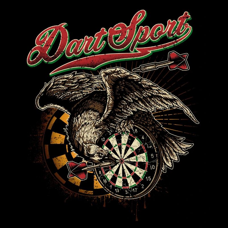 Dart Shirt Eagle V1 RAHMENLOS Design
