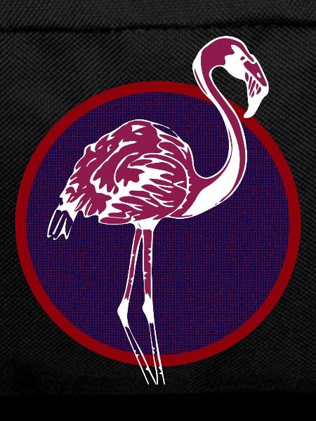 Roter Flamingo