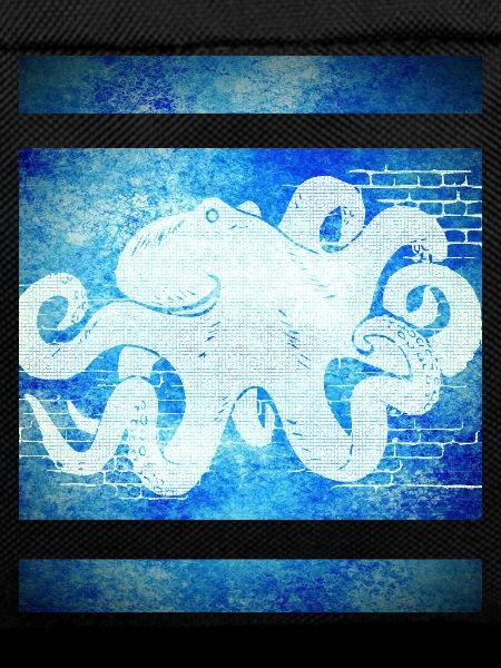 Octopus blau