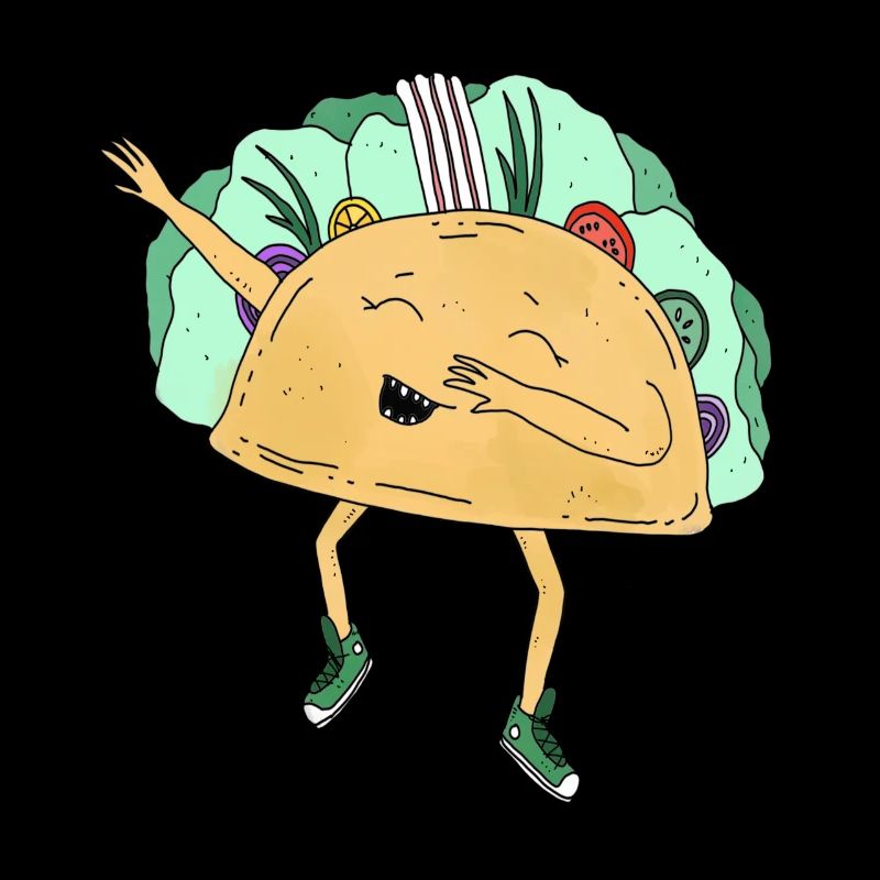 Dabbing Tacoo Tiere dab Bewegung Move Essen