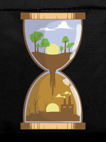 Hourglass / Pollution / Conservation