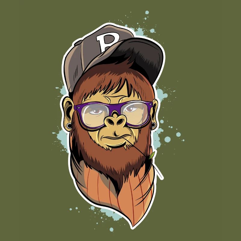 Hipster Monkey