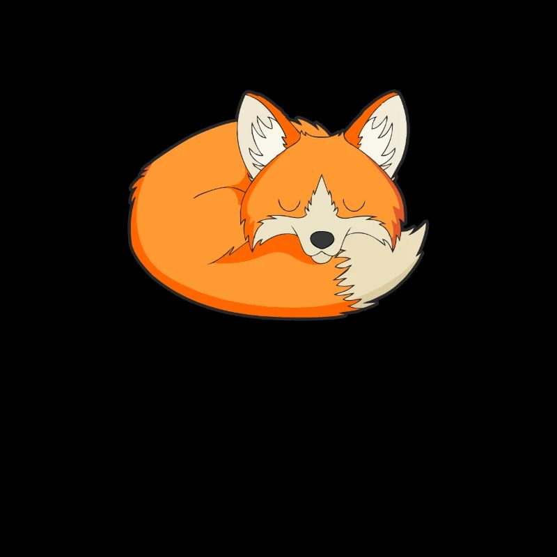 Sleeping fox