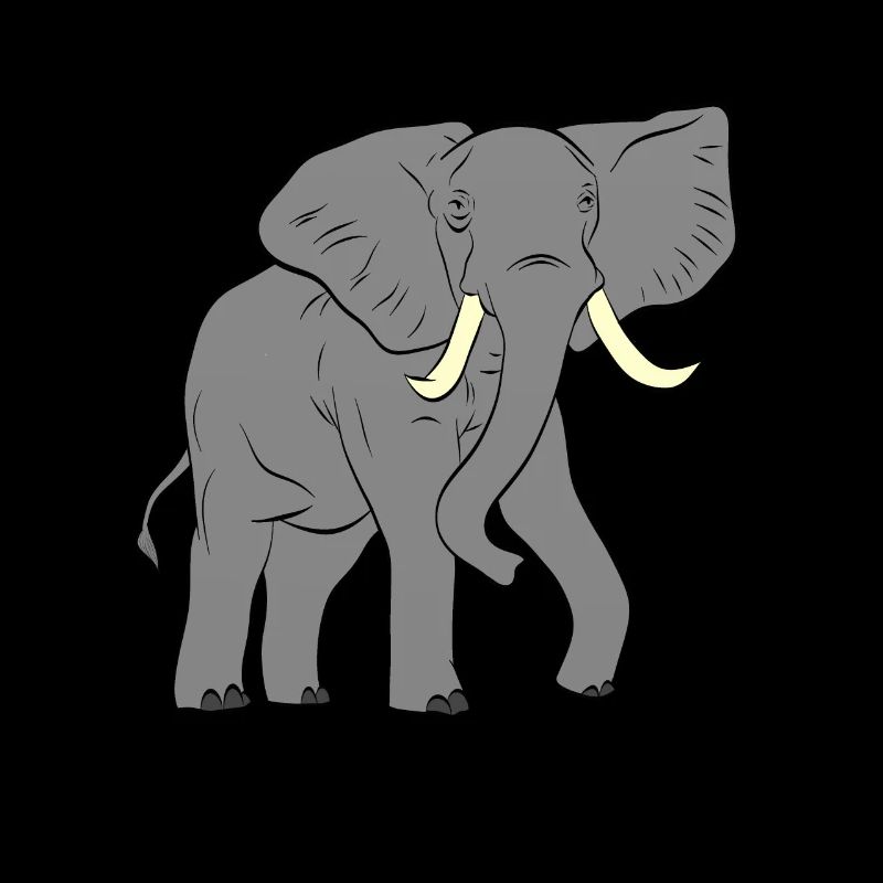 Éléphant - éléphant