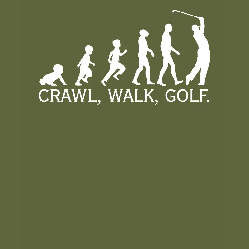 Crawl Walk Golf Evolution